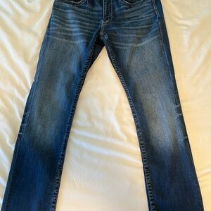 BKE Jake- Men's Dark Blue Straight Jeans